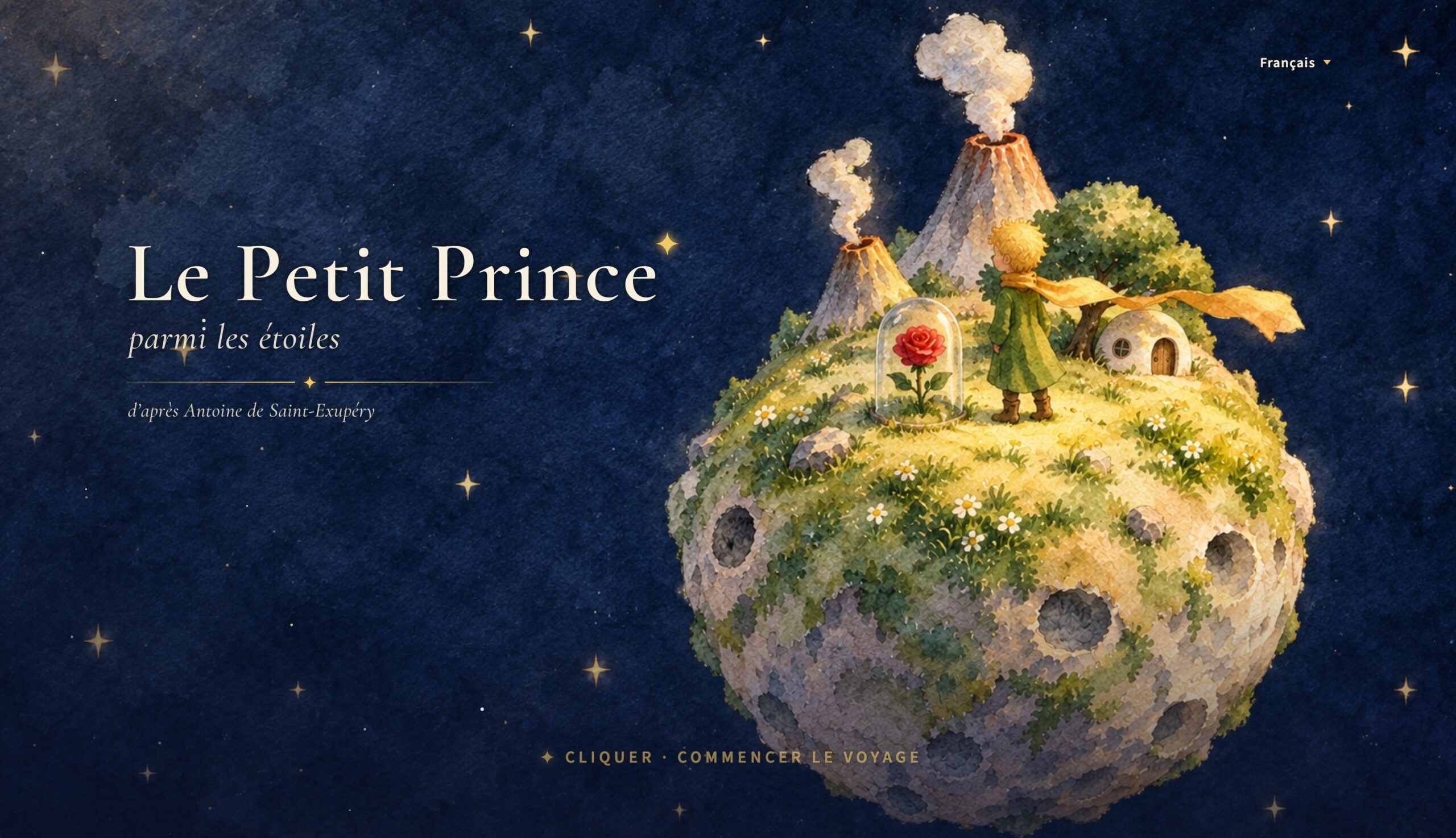 Le Petit Prince devient un jeu 3D dans votre navigateur (Merci l'IA)