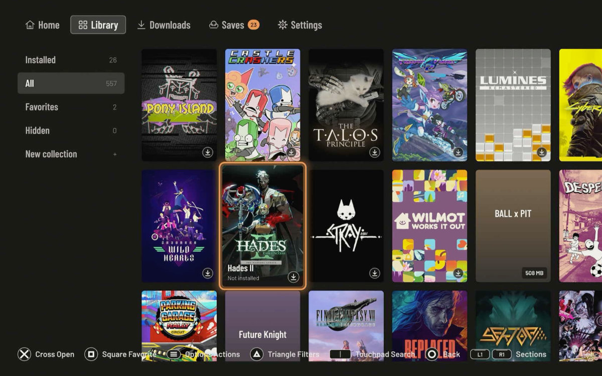 La PS5 peut désormais faire tourner des jeux PC directement depuis votre compte Steam, vive le jailbreak
