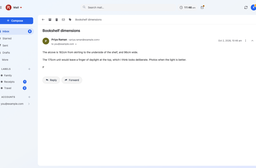 plMail – Toutes vos boîtes mail rassemblées dans une interface