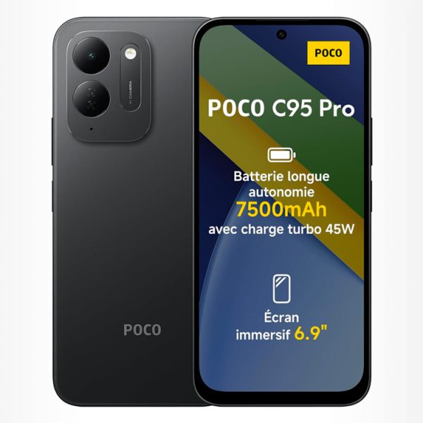 Le très récent Poco C95 Pro avec 2 jours d’autonomie et un grand écran 6,9″ chute à moins de 240 € !