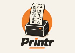 Printr – Météo, sudoku et autres petits mots sur des tickets de caisse