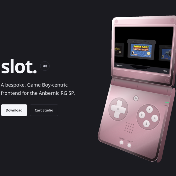 Slot – Quand l'Anbernic RG SP se prend pour une vraie GBA SP